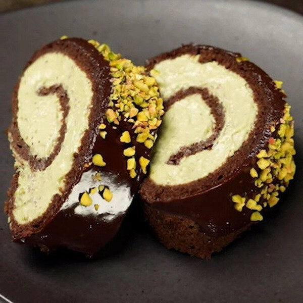 roulade met pistache